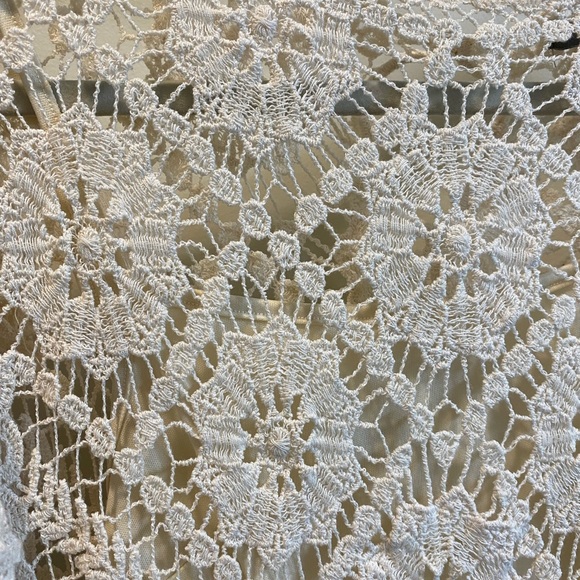 Anthropologie Ruffled Crochet Blouse - Picture 6 of 8